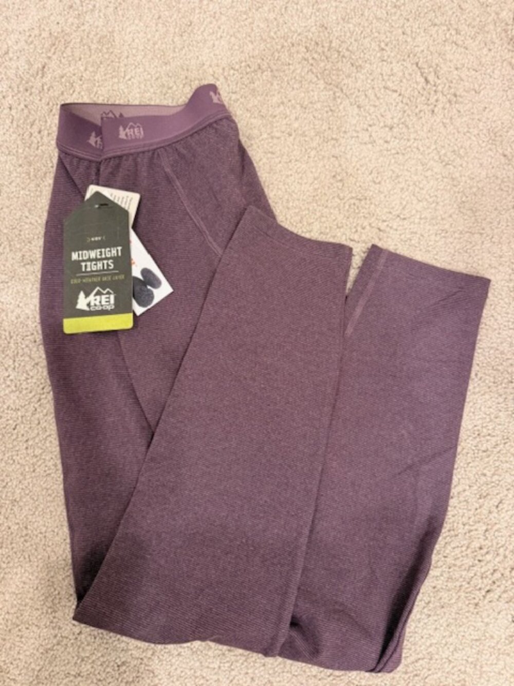 Brand New REI Midweight Tights Base Layer